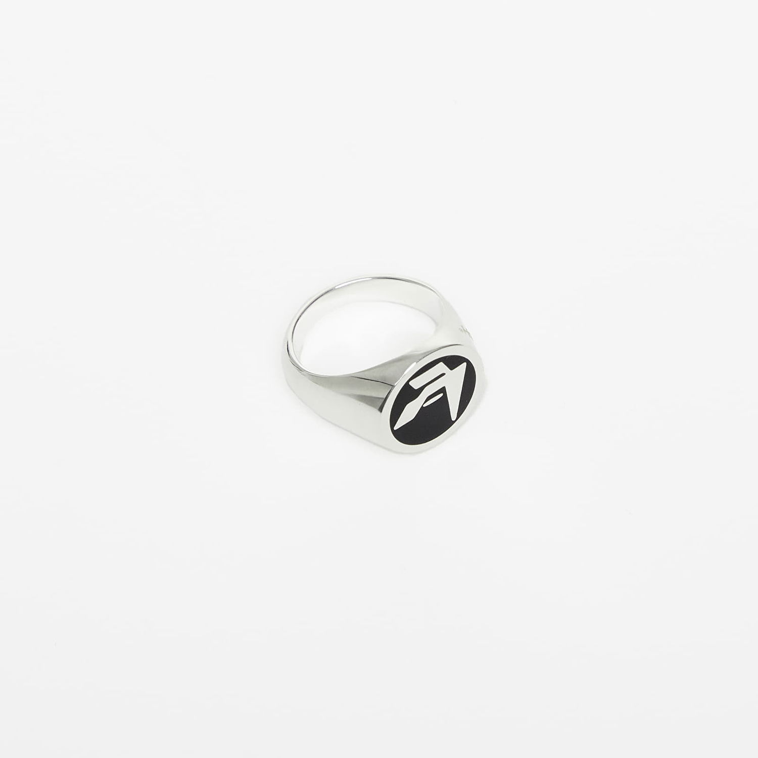 Prsteň Ambush Epoxy Emblem Ring Čierna | BMOC008S24SIL0011000, 0
