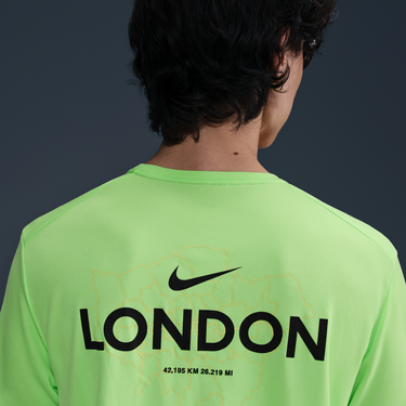 Tričko Nike Nike Miler Running T-Shirt Zelené | IF5753-337, 1