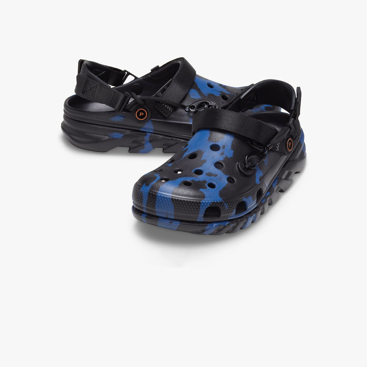 Tenisky a topánky Crocs Post Malone x Duet Max Clog "Blue Camo" Čierna | 206542 001, 1