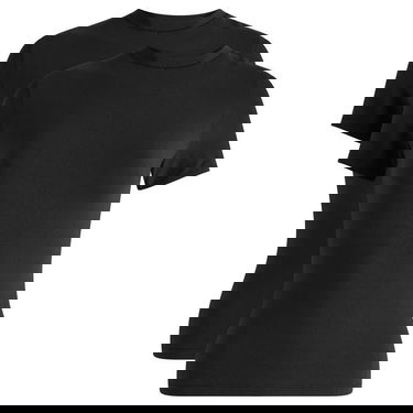 Tričko SKIMS 2 Pack Cotton Jersey T-Shirts Čierna | SS-STT-7240W-SOOT, 0