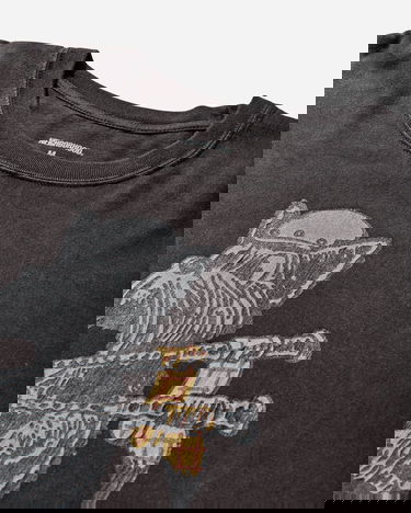 Tričko Neighborhood Longsleeve T-Shirt with Dog Bagpipes Graphic Hnedá | 252PCNH-LT17 BROWN, 4