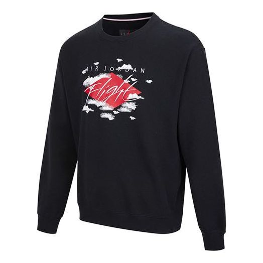 Sveter Jordan Air Jordan Flight Logo Pullover Čierna | DH9036-010