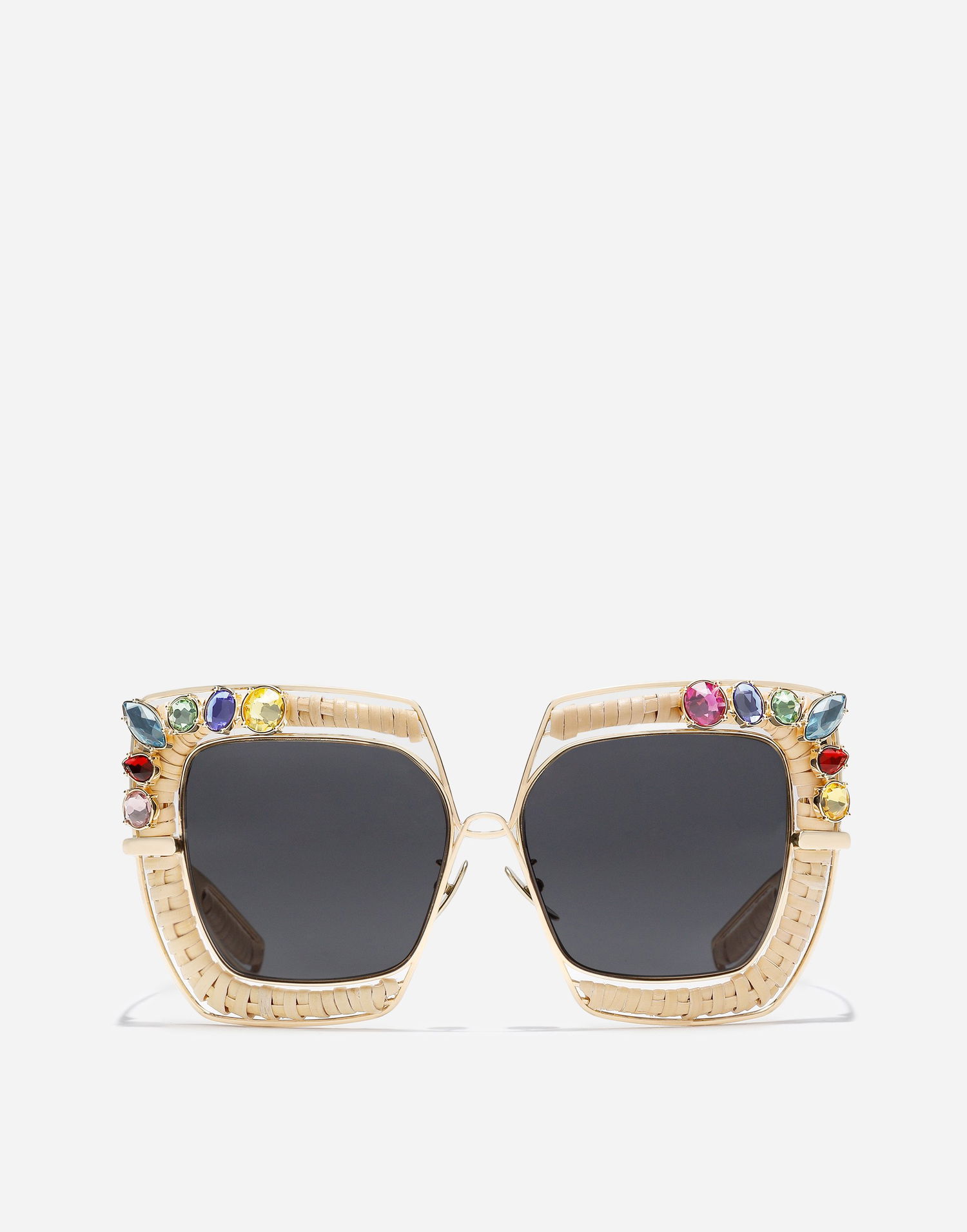Slnečné okuliare Dolce & Gabbana Dolce & Gabbana Rafia Fiori Sunglasses Béžová | VG2331VM2879V000, 0