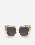 Dolce & Gabbana Rafia Fiori Sunglasses