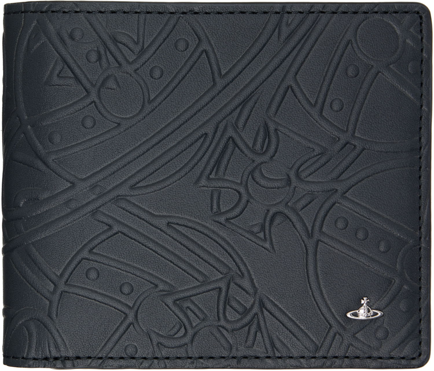 Peňaženka Vivienne Westwood Vivienne Westwood Tangled Orb Bifold Wallet Navy | 5107004LM-L00AP-, 0