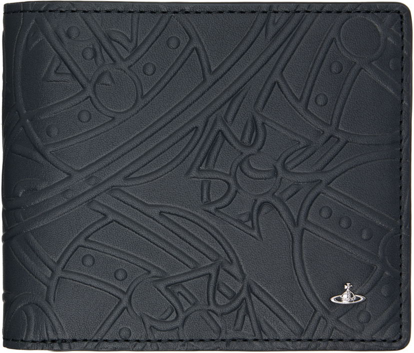 Peňaženka Vivienne Westwood Vivienne Westwood Tangled Orb Bifold Wallet Navy | 5107004LM-L00AP-
