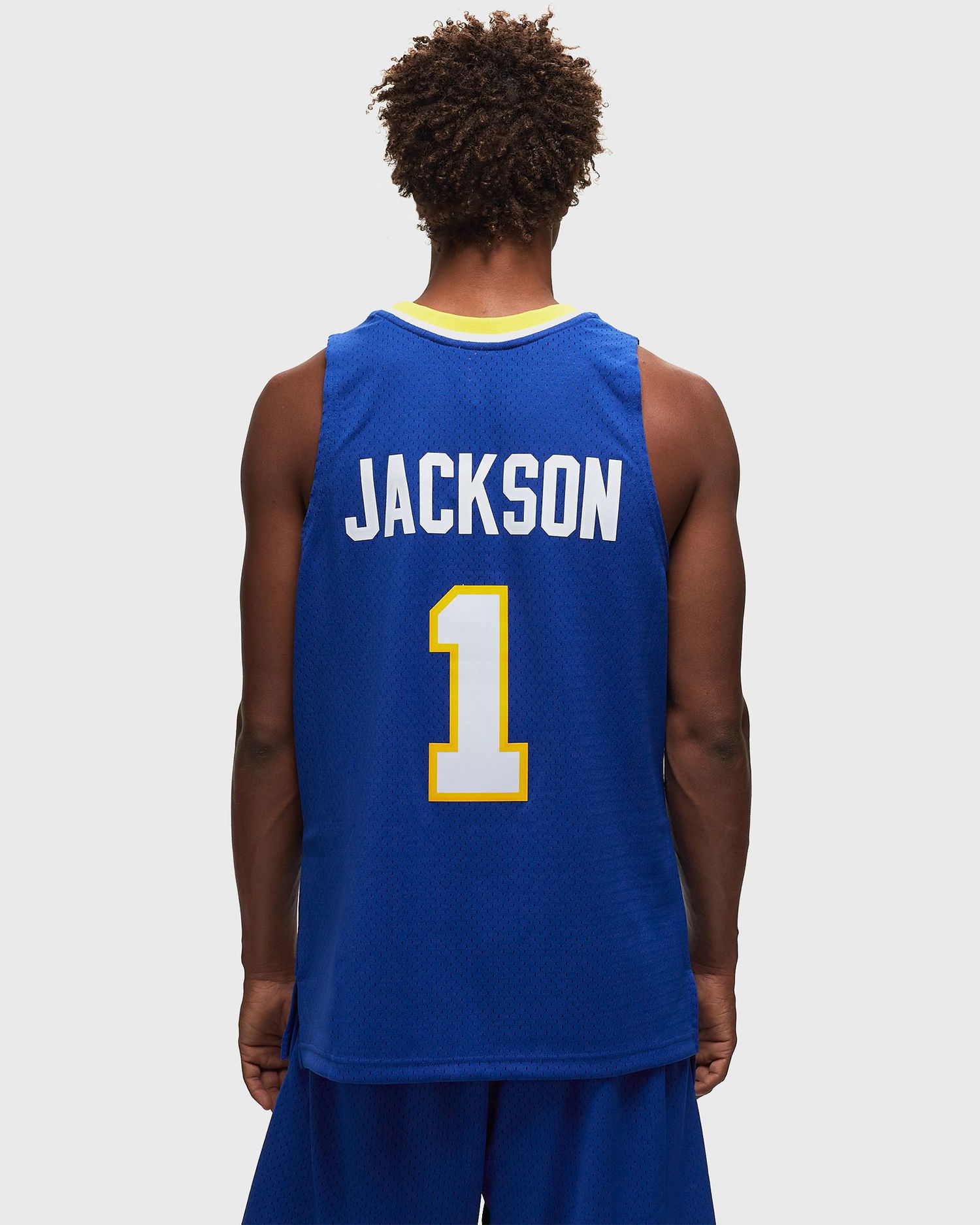 Dres Mitchell & Ness NBA SWINGMAN JERSEY INDIANA PACERS HWC 2004-05 STEPHEN JACKSON #1 Modrá | SMJY6145-IPA04SJAROYA, 1
