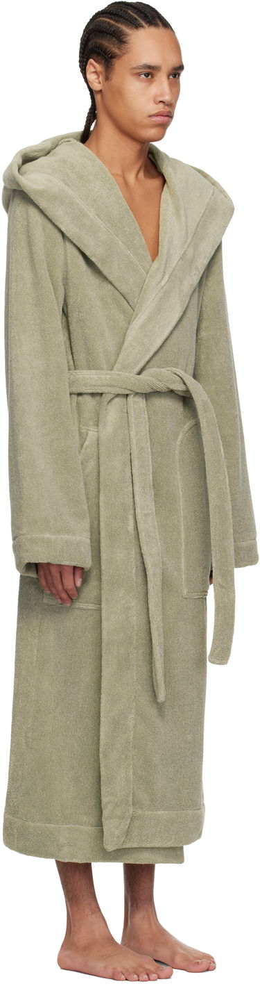 Pyžamo Rick Owens Rick Owens Beach Hooded Bathrobe Čierna | RH0000002 SPO1, 4