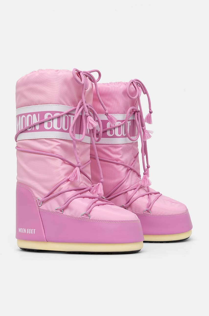 Tenisky a topánky Moon Boot MB ICON NYLON Boots Ružová | 80D1400440.J001, 1