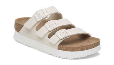Tenisky a topánky Birkenstock Florida III PAP Flex Platform Birko-Flor Narrow Fit Sandals Béžová | 1029751, 0