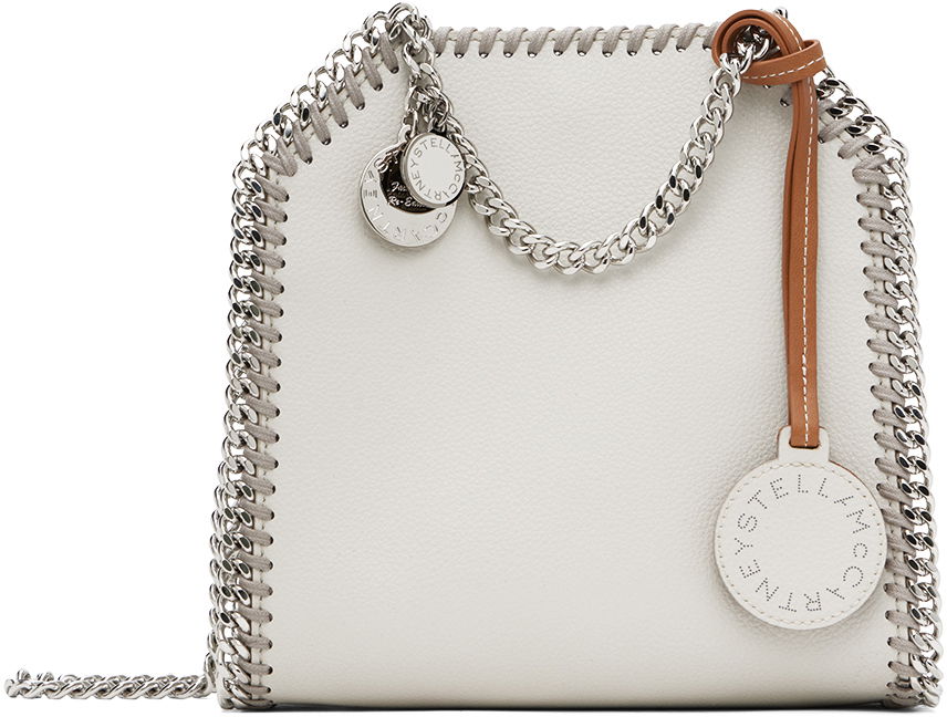 Taška cez rameno Stella McCartney Falabella Tiny Tote Bag Metalická | 7B0055WP0292, 0