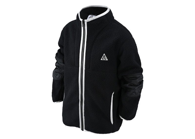 Bunda Nike ACG ACG Therma-FIT Sherpa Full-Zip Fleece Jacket Čierna | DQ8734-010