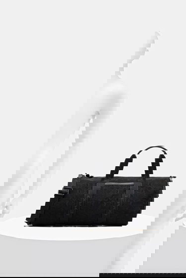 Cestovná taška Coach Theo Signature Pattern Duffel Bag Čierna | CBF22, 5