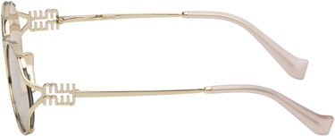Slnečné okuliare Miu Miu Round Metal-Frame Sunglasses Metalická | 0MU 52YS 8056262087244, 2
