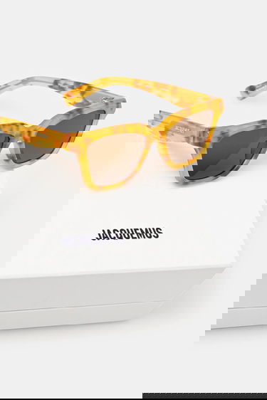 Slnečné okuliare Jacquemus Jacquemus Carre Sunglasses Žltá | JAC109C4SUN, 3