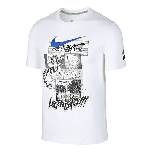 Tričko Nike LPL Graphic Print T-Shirt Biela | CT9105-100