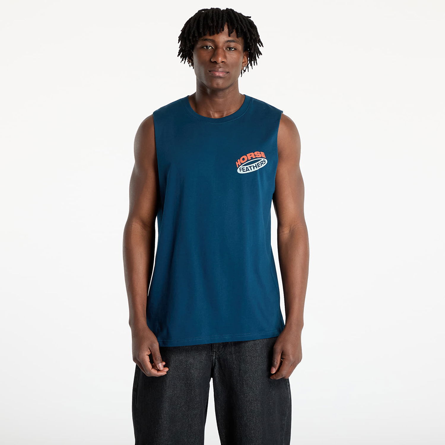 Tielko Horsefeathers Horsefeathers Orbit Tank Top Modrá | SM1378C, 0