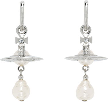 Náušnice Vivienne Westwood Vivienne Westwood Aleksa Pearl Drop Earrings Metalická | 6202016M-02P543-, 0