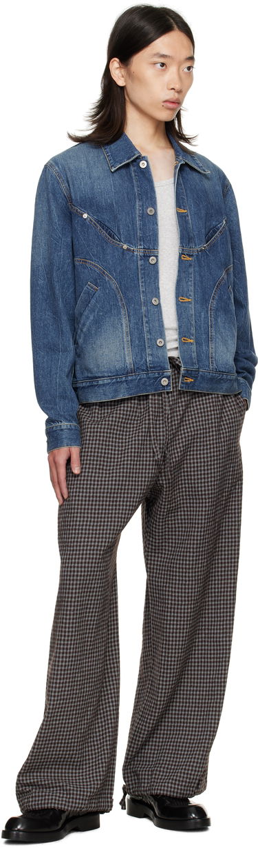Bunda sage NATION SAGE NATION Jiji Denim Jacket Modrá | S084 DENIM JIJI JACKET DENIM I, 3