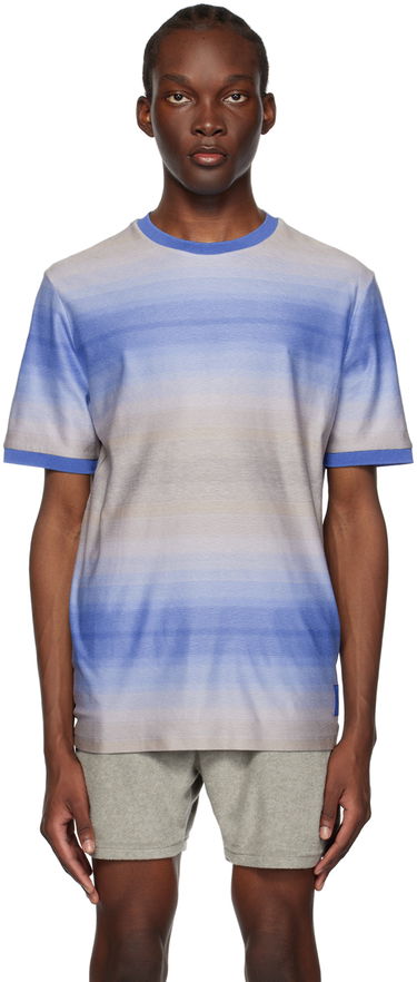 Tričko Paul Smith Paul Smith Untitled Stripe T-Shirt Modrá | M1R-919T-K02020-41, 0