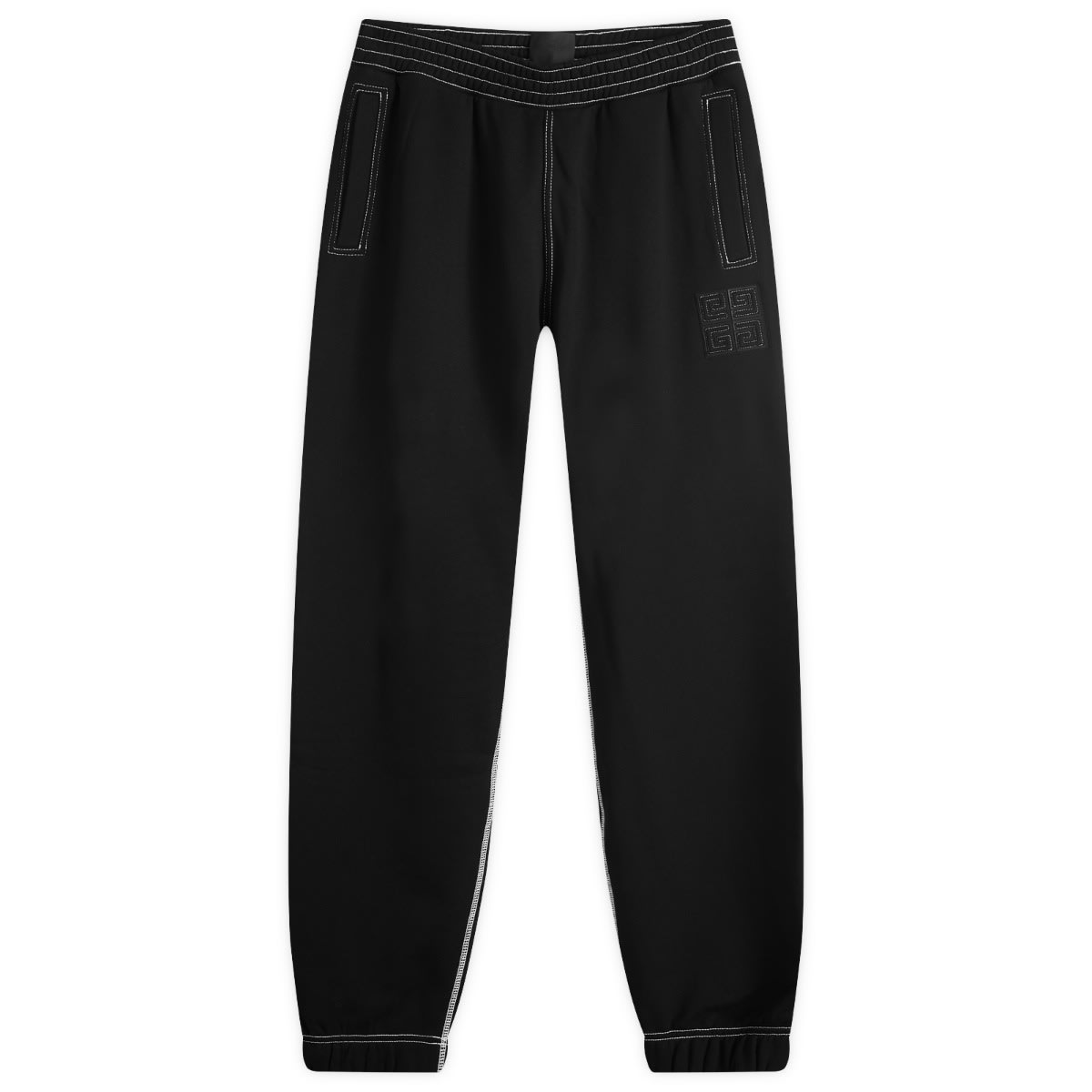 Tepláky Givenchy Casual Sweatpants With Contrast Stitching Čierna | BM51DA3YPQ-004, 0
