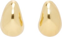 Max Mara Goldtone Clip-on Lobe Earrings