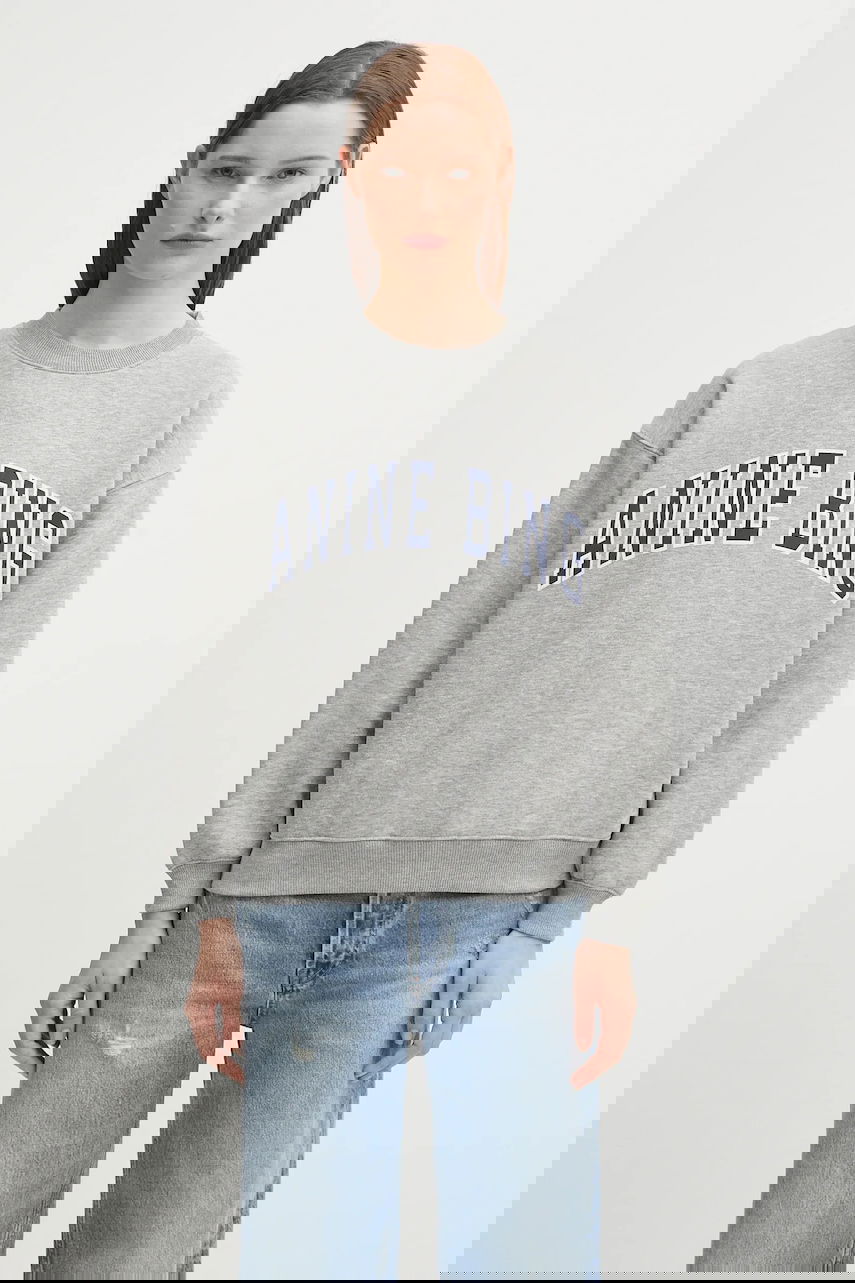 Mikina Anine Bing Anine Bing Spencer Graphic Sweatshirt Šedá | A.08.11531, 0