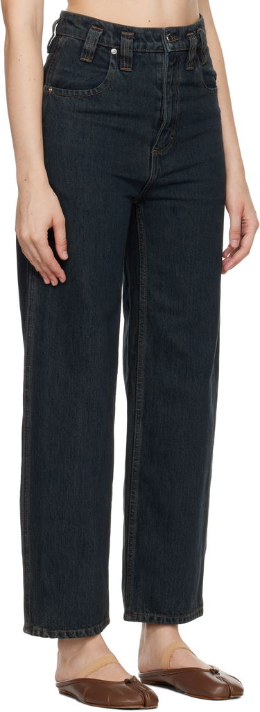 Džínsy Eckhaus Latta Eckhaus Latta Baggy Jeans Modrá | 555-EL-PF25-C -, 1