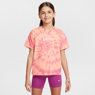 Tričko Nike Nike Sportswear Tie-Dye T-Shirt Oranžová | HQ2348-844, 0