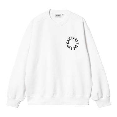 Sveter Carhartt WIP Work Varsity Crewneck Biela | I032453_00A_06, 5