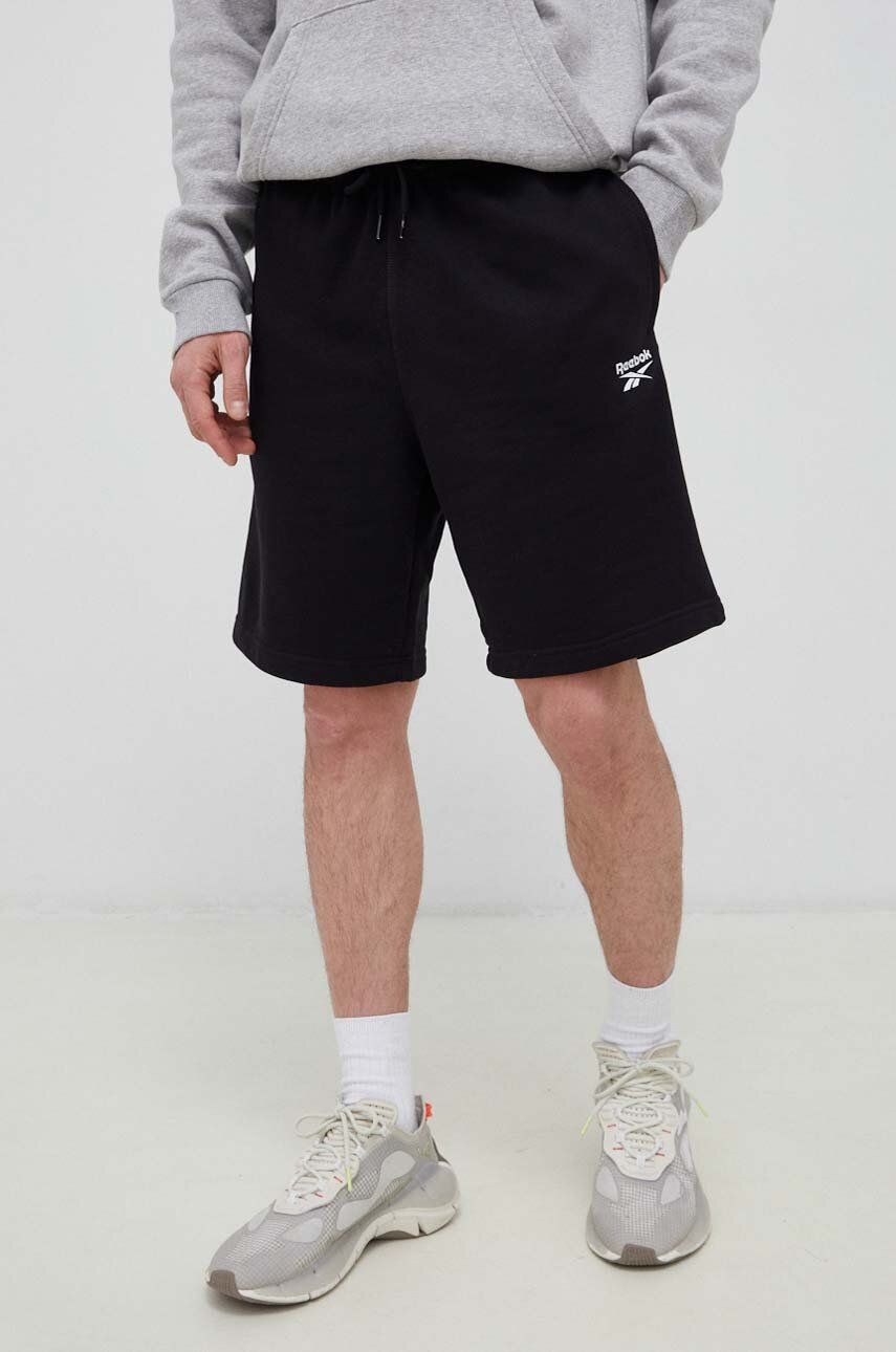 Šortky Reebok Identity French Terry Shorts Čierna | HS7377, 0