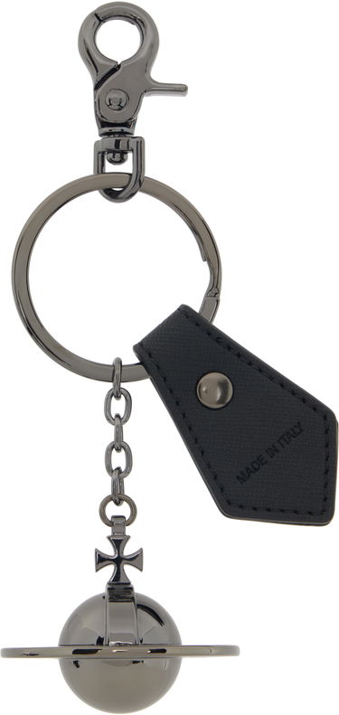 Kľúčenka Vivienne Westwood Vivienne Westwood Gunmetal 3D Orb Keychain Metalická | 8203011NU-OM0014-, 2