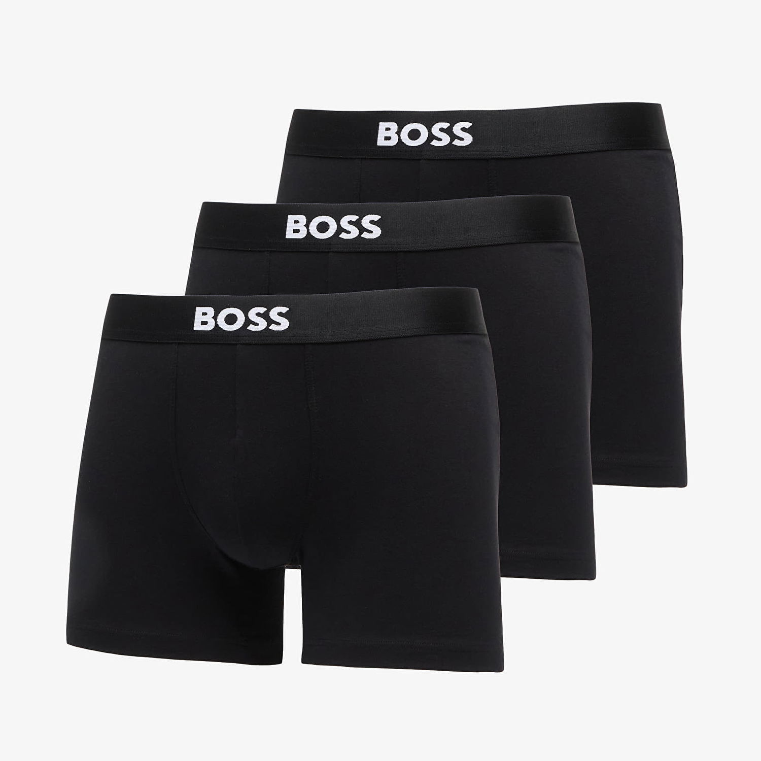 Boxerky BOSS Three-Pack Stretch Cotton Boxer Briefs Boss One Čierna | 50544272-001, 0