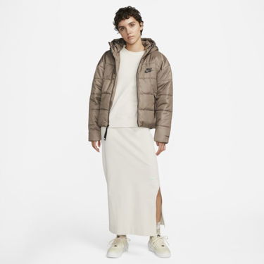 Prešívaná bunda Nike Sportswear Therma-FIT Repel Women's Synthetic-Fill Hooded Jacket Hnedá | DX1797-040, 2