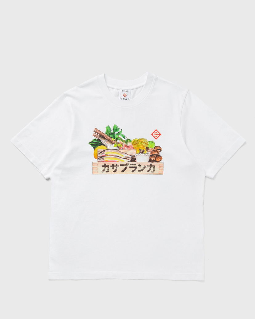 Tričko Casablanca Casablanca Ingredients Graphic Print T-Shirt Biela | M-AW25-JTS-001-03