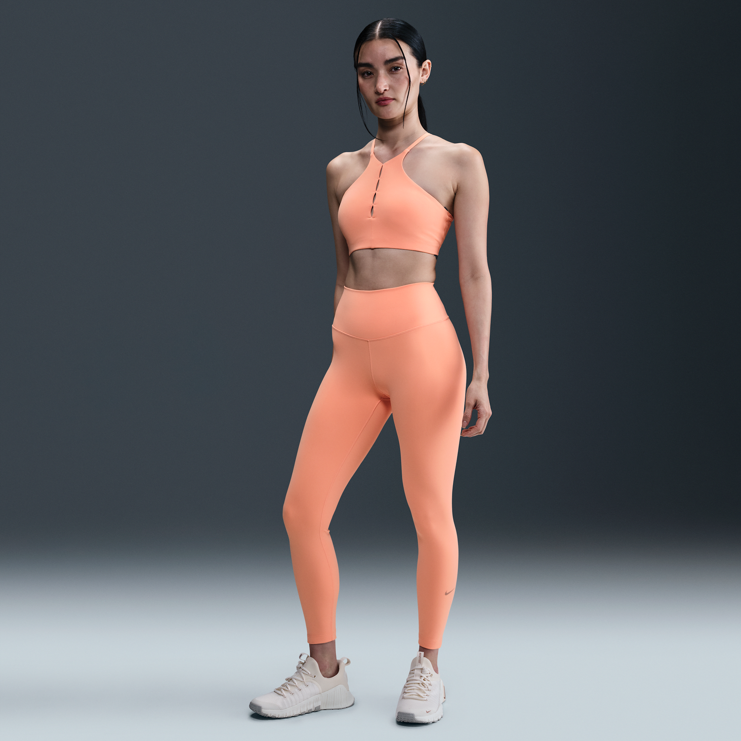 Súprava Nike Nike One High-Waisted 7/8 Leggings Oranžová | FN3232-844, 0