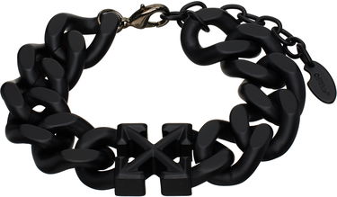 Náramok Off-White Off-White Chain Bracelet with Arrow Accent Čierna | OMOA10IC99MET0011000, 0