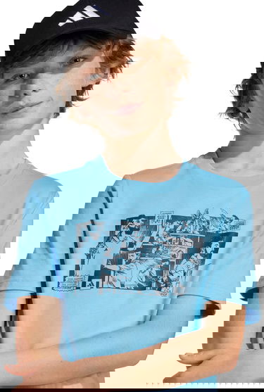 Tričko adidas Originals MESSI Graphic T-Shirt Modrá | jj1413, 3