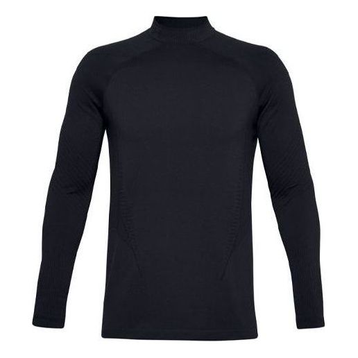 Sveter Under Armour Seamless Mock Long Sleeve Training Shirt Čierna | 1356607-001, 0
