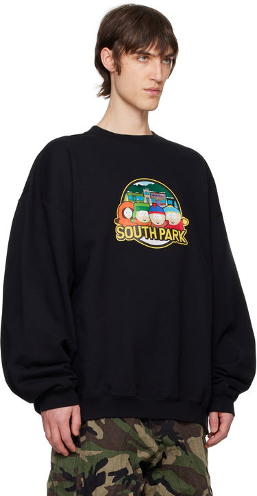 Mikina VETEMENTS Vetements Runway 'South Park' Oversized Sweatshirt Čierna | UA66CW610B, 1