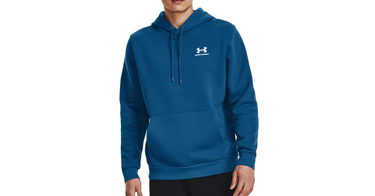 Mikina Under Armour Essential Fleece Hoodie Modrá | 1373880-426, 1