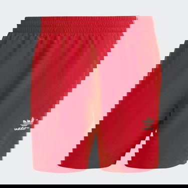 Plavky adidas Originals Originals Adicolor 3-Stripes Červená | H44768, 4