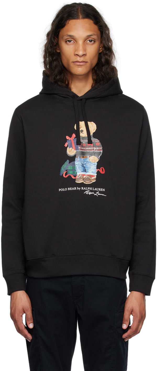 Mikina Polo by Ralph Lauren Polo Ralph Lauren Polo Bear Hoodie Čierna | 710853309028, 0