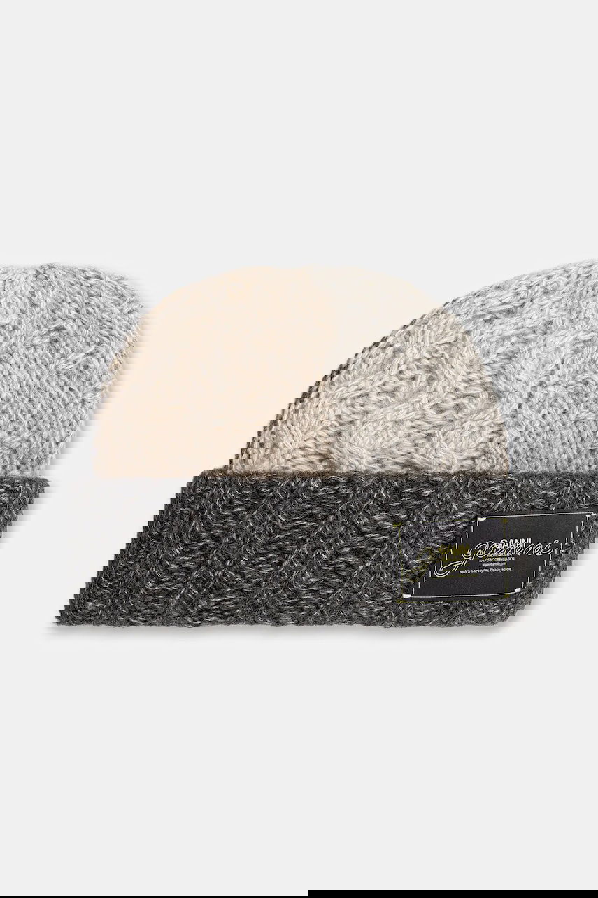 Kulicha GANNI Wool Cotton Bubble Beanie Rôznofarebný | A6661, 0