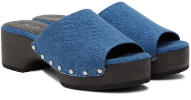 Oblečenie rag & bone rag & bone Mara Denim Clogs Modrá | WFF23PF015SA15, 3
