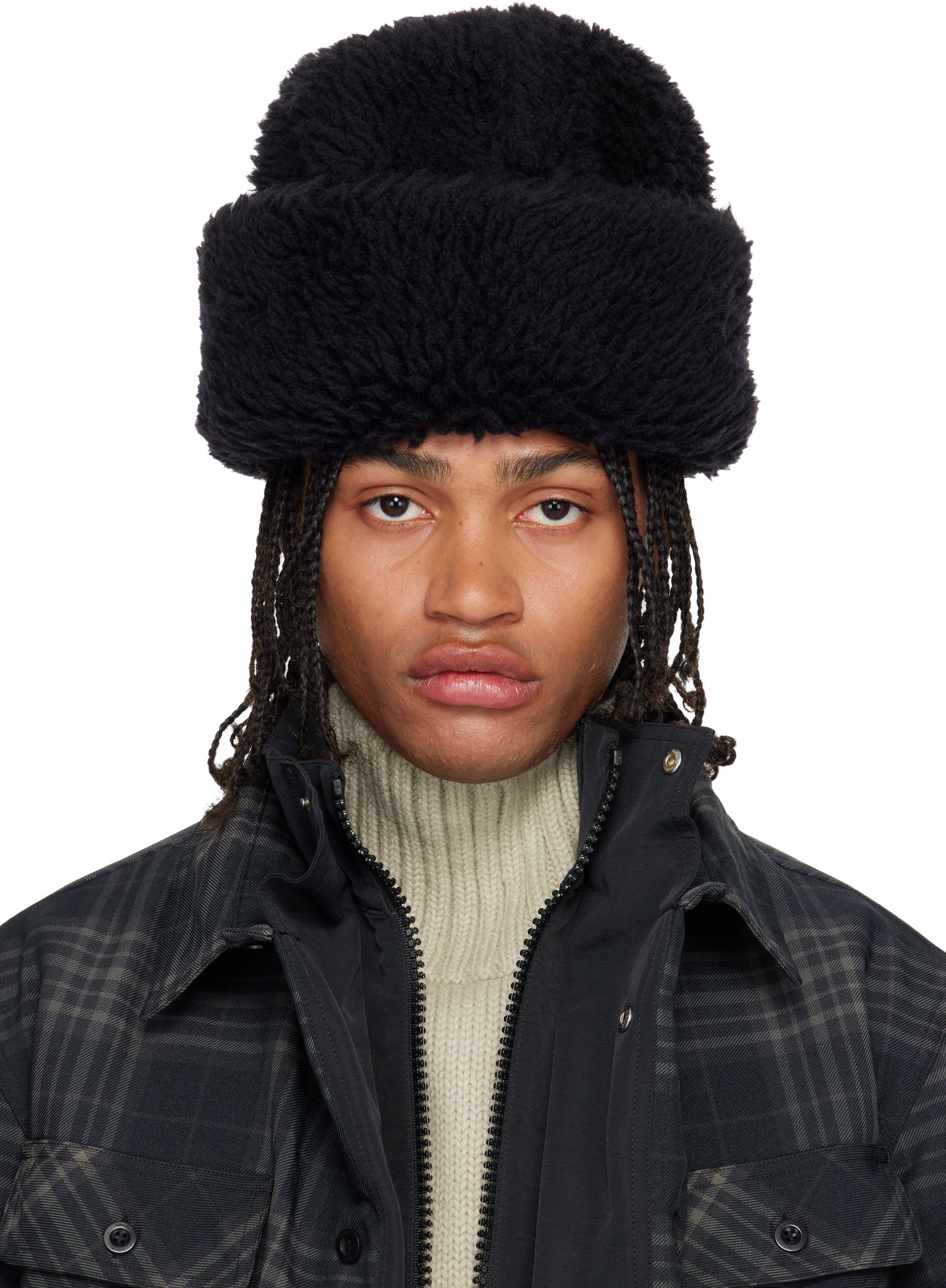 Kulicha sacai Puffy Beanie Hat Čierna | 25-01043S, 0