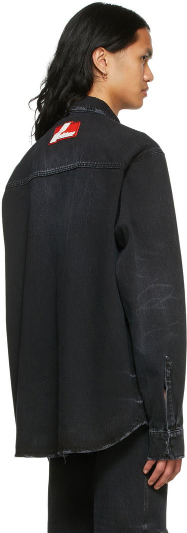 Košeľa We11done We11done Faded Denim Shirt Čierna | WD-DB1-22-333-M-WB, 2