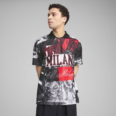 Dres Puma AC Milan Retro ftblNRGY+ Graphic T-Shirt Čierna | 779336_01, 1