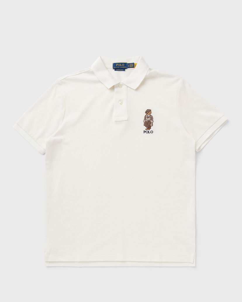 Polo tričko Polo by Ralph Lauren Polo Bear Custom Slim Fit Polo Shirt Biela | 710P00082001