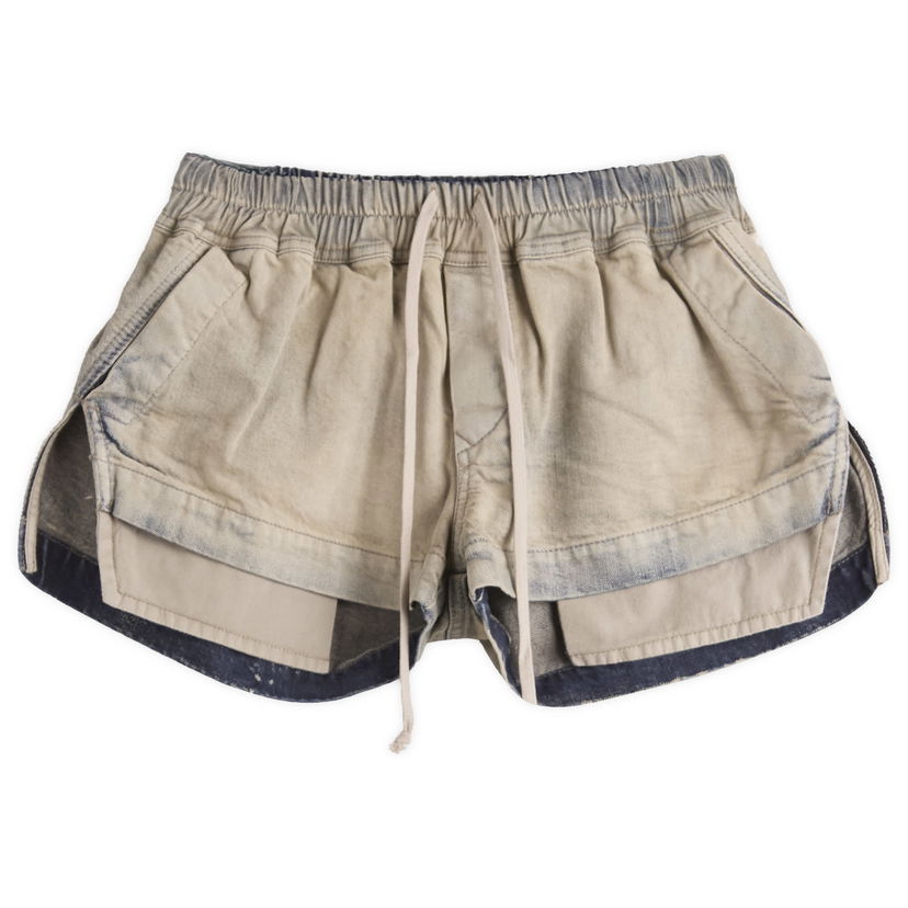 Šortky Rick Owens Rick Owens DRKSHDW Boxer Shorts, Size X-Small Béžová | DS02E7319-DMP-38